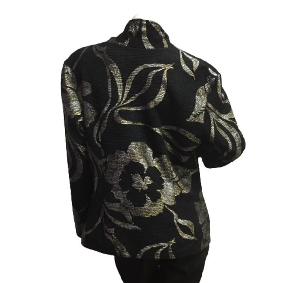 Initiatives Women's Black Gold Blazer - Picture 5 of 5